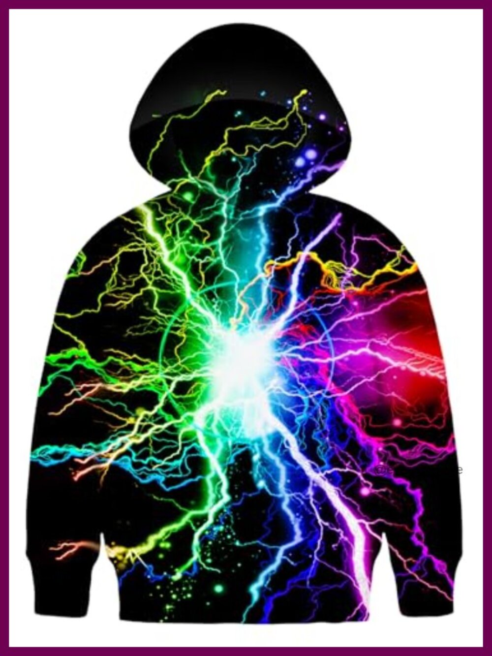 Kids Graphic Hoodie Pullover Sweatshirt with Pocket Polyester Spandex